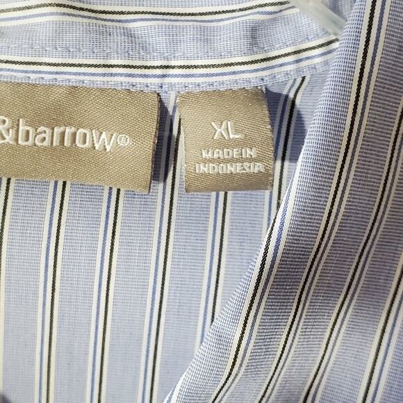 CROFT and Barrow striped button down shirt size XL - Picture 4 of 6